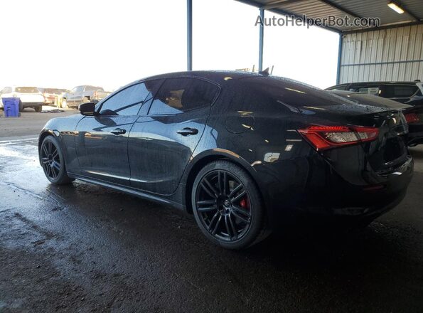 ZAM57YTA5L1351744 2020 MASERATI GHIBLI Black უკანა მარცხენა