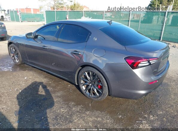 ZAM57YTAXM1368413 2021 MASERATI GHIBLI Gray Trasero izquierdo