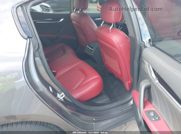 ZAM57YTAXM1368413 2021 MASERATI GHIBLI Gray Vista de la etiqueta del VIN