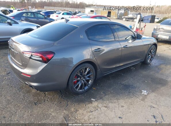 ZAM57YTAXM1368413 2021 MASERATI GHIBLI Gray Trasero derecho
