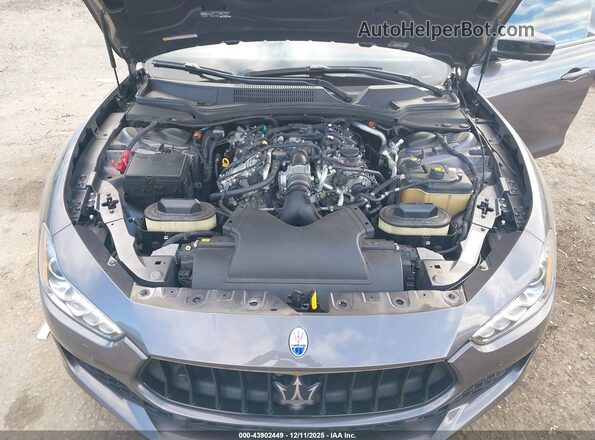 ZAM57YTAXM1368413 2021 MASERATI GHIBLI Gray Vista trasera