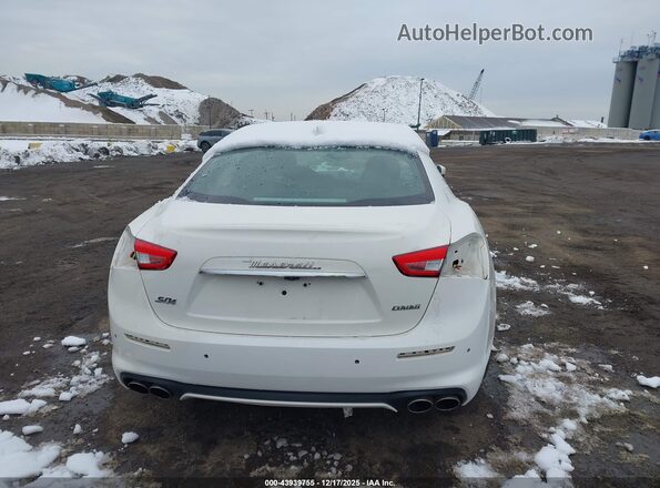 ZAM57YTL0K1322135 2019 MASERATI GHIBLI Белый 