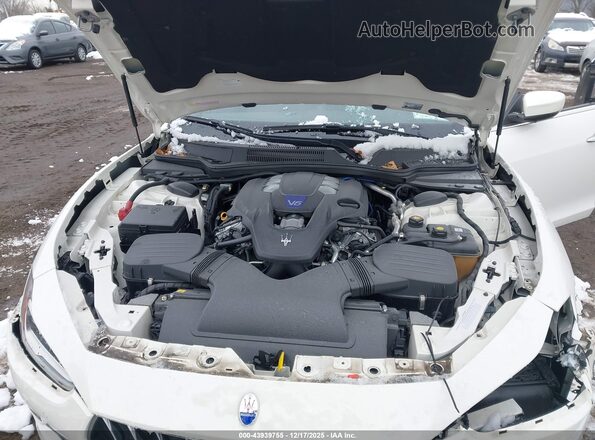 ZAM57YTL0K1322135 2019 MASERATI GHIBLI Белый Вид сзади