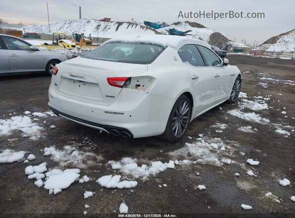 ZAM57YTL0K1322135 2019 MASERATI GHIBLI Белый Задняя правая четверть