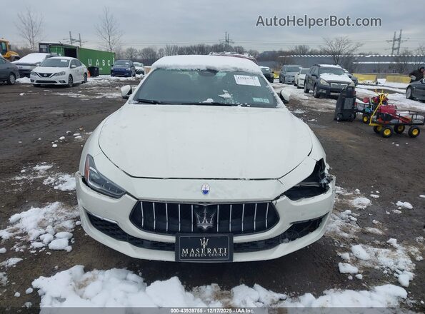 ZAM57YTL0K1322135 2019 MASERATI GHIBLI Белый Вид щитка приборов