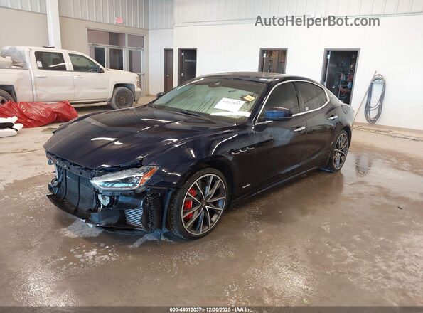 ZAM57YTS1L1356559 2020 MASERATI GHIBLI Dark Blue Przód lewy