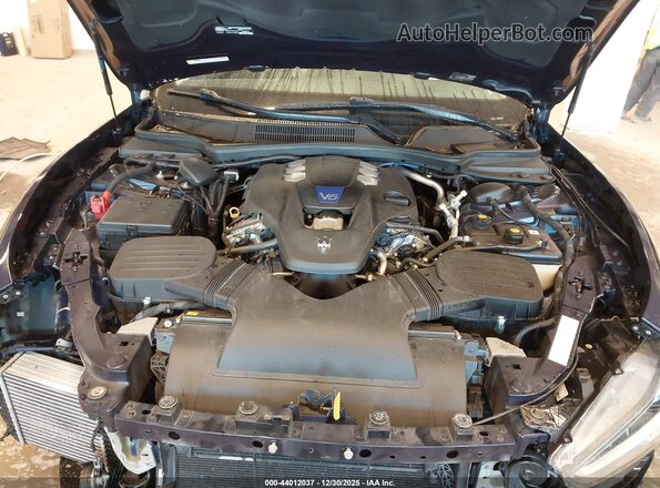 ZAM57YTS1L1356559 2020 MASERATI GHIBLI Dark Blue Widok z tyłu