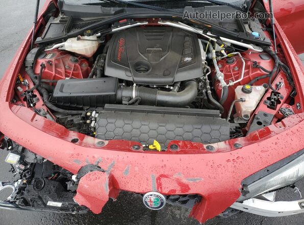 ZARFAECN7J7567848 2018 ALFA ROMEO GIULIA Red 