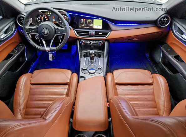 ZARFAECN9J7581346 2018 ALFA ROMEO GIULIA Blue 