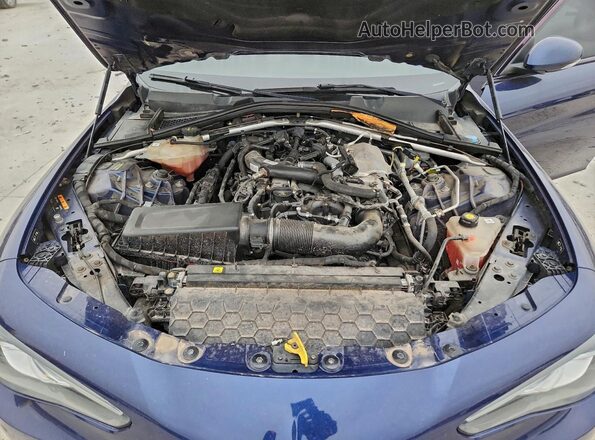 ZARFAECN9J7581346 2018 ALFA ROMEO GIULIA Blue 