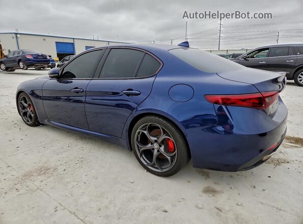 ZARFAECN9J7581346 2018 ALFA ROMEO GIULIA Blue 