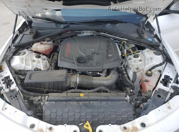 ZARFAMAN1K7622177 2019 ALFA ROMEO GIULIA Белый Вид задней части салона