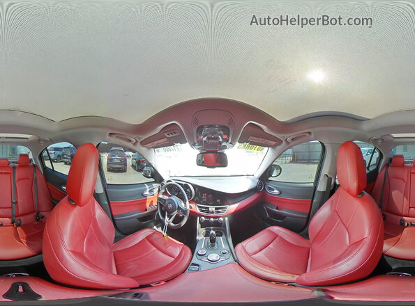 ZARFAMAN1K7622177 2019 ALFA ROMEO GIULIA Белый Вид наклейки с VIN-кодом