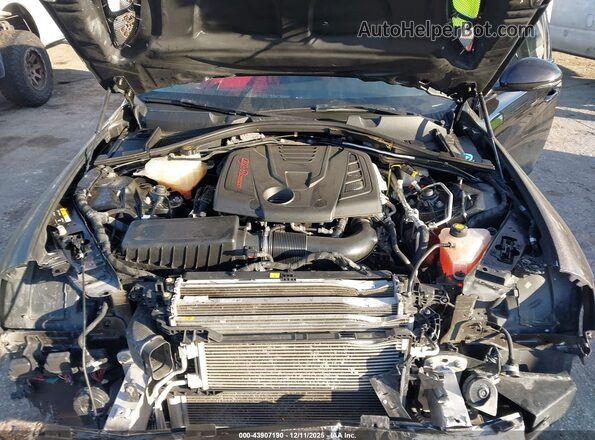 ZARFAMAN4L7635748 2020 ALFA ROMEO GIULIA Black Widok z tyłu
