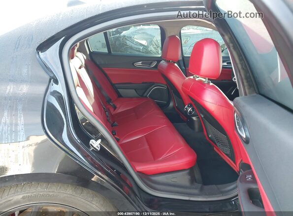 ZARFAMAN4L7635748 2020 ALFA ROMEO GIULIA Black Widok naklejki z numerem VIN