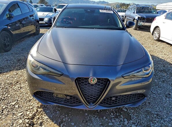 ZARFAMAN4L7638150 2020 ALFA ROMEO GIULIA Charcoal 