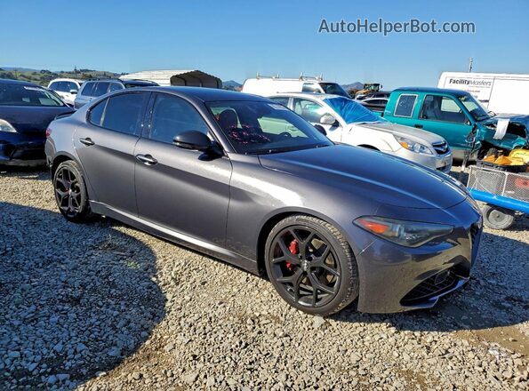 ZARFAMAN4L7638150 2020 ALFA ROMEO GIULIA Charcoal 