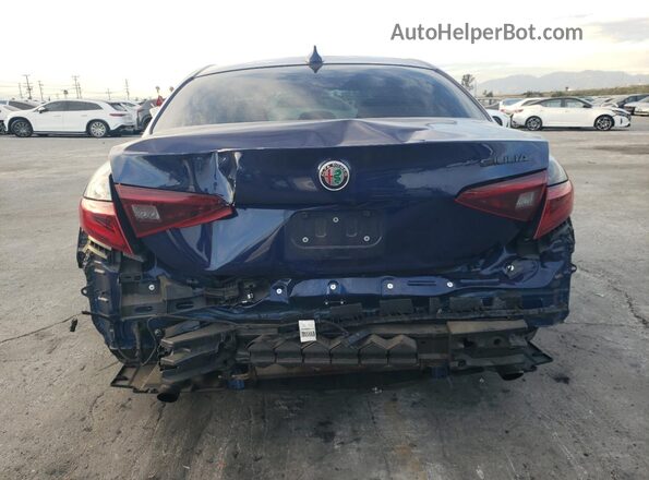 ZARFAMAN9L7626558 2020 ALFA ROMEO GIULIA Синий 