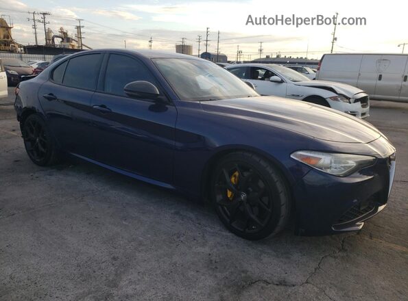 ZARFAMAN9L7626558 2020 ALFA ROMEO GIULIA Синий 