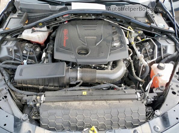 ZARFAMBN0P7666869 2023 ALFA ROMEO GIULIA Black Սալոնի հետևի տեսք