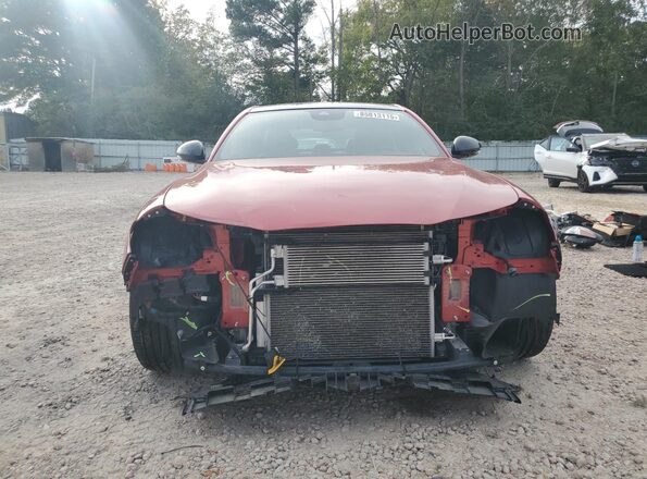 ZARFAMBN1P7670753 2023 ALFA ROMEO GIULIA Red Vista frontal