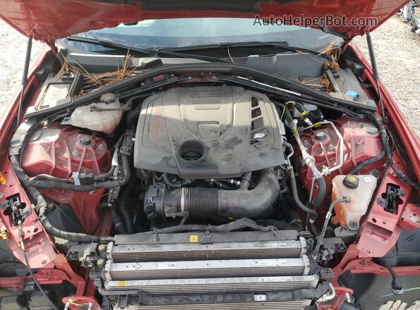 ZARFAMBN1P7670753 2023 ALFA ROMEO GIULIA Red Vista interior trasera