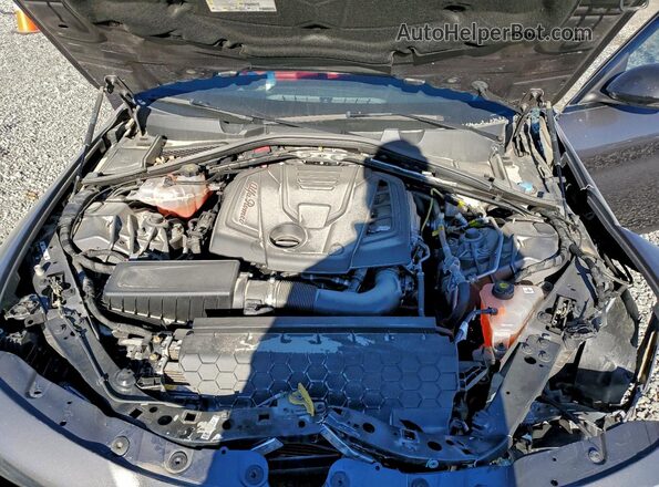 ZARFAMBN2P7668168 2023 ALFA ROMEO GIULIA Gray Սալոնի հետևի տեսք
