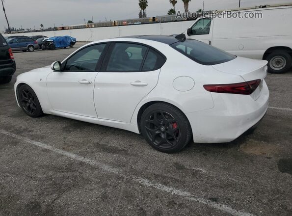 ZARFAMBN3N7665390 2022 ALFA ROMEO GIULIA White Trasero izquierdo