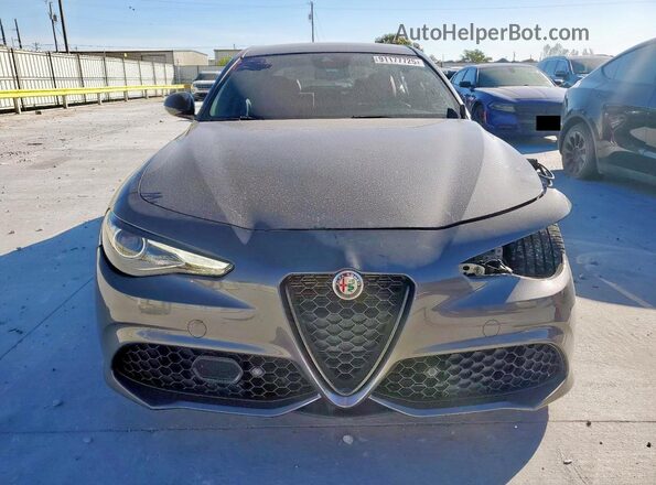 ZARFAMBN3P7669944 2023 ALFA ROMEO GIULIA Gray Դիմացի տեսք