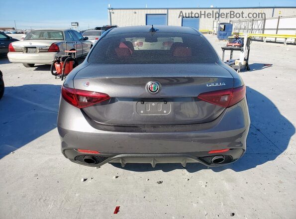 ZARFAMBN3P7669944 2023 ALFA ROMEO GIULIA Gray Հետևի տեսք