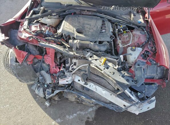 ZARFAMBN5P7671226 2023 ALFA ROMEO GIULIA Red უკანა სალონის ხედი