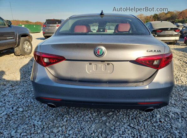 ZARFAMBN6M7644161 2021 ALFA ROMEO GIULIA Gray Widok z tyłu