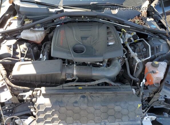 ZARFAMBN6N7662273 2022 ALFA ROMEO GIULIA Черный Вид задней части салона