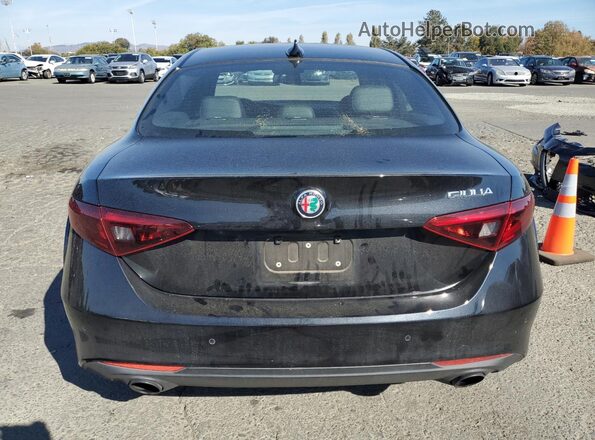 ZARFAMBN6N7662273 2022 ALFA ROMEO GIULIA Черный Вид сзади