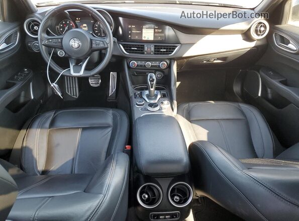 ZARFAMBN6N7662273 2022 ALFA ROMEO GIULIA Черный Вид панели приборов