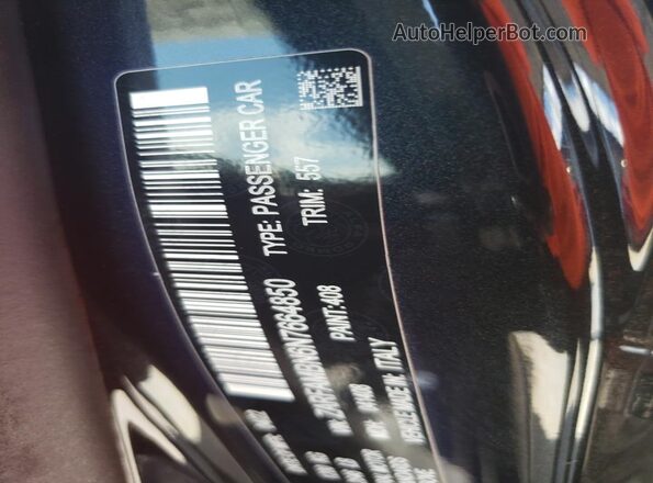 ZARFAMBN6N7664850 2022 ALFA ROMEO GIULIA Black Vista del compartimento del motor