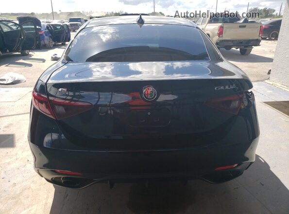 ZARFAMBN6N7664850 2022 ALFA ROMEO GIULIA Black Vista trasera