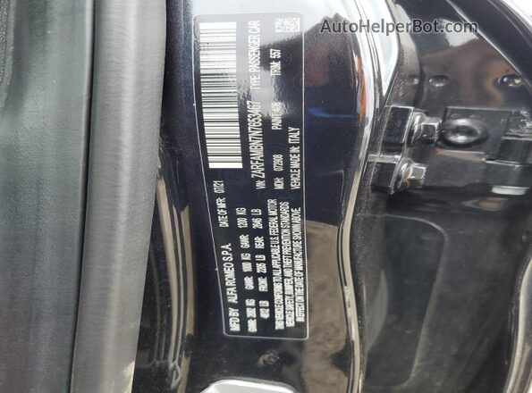 ZARFAMBN7N7653467 2022 ALFA ROMEO GIULIA Черный Вид подкапотного пространства