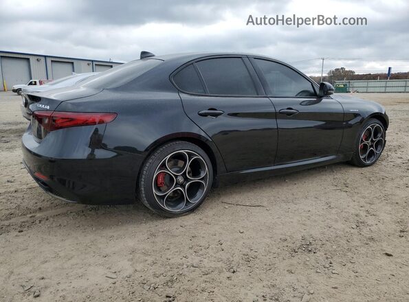 ZARFAMBN7N7653467 2022 ALFA ROMEO GIULIA Черный Задняя правая четверть
