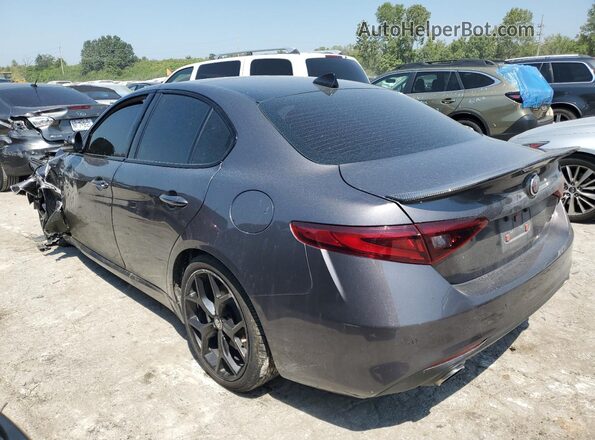 ZARFAMBNXM7644972 2021 ALFA ROMEO GIULIA Gray Tył lewy