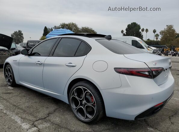 ZARFAMBNXR7682922 2024 ALFA ROMEO GIULIA Silver Rear left