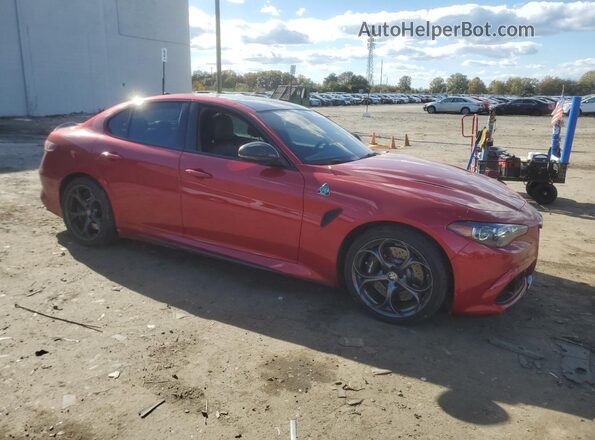 ZARFAMEV8R7690657 2024 ALFA ROMEO GIULIA Red Передня права чверть