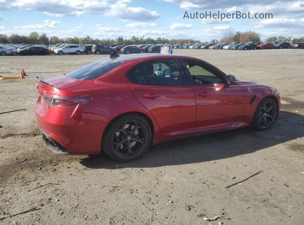 ZARFAMEV8R7690657 2024 ALFA ROMEO GIULIA Red Задня права чверть
