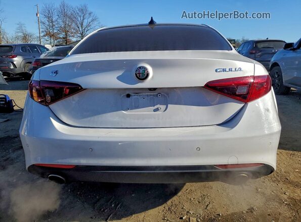 ZARFANBN3M7645483 2021 ALFA ROMEO GIULIA Белый Вид сзади