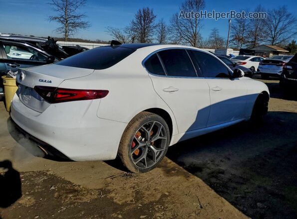 ZARFANBN3M7645483 2021 ALFA ROMEO GIULIA Белый Задняя правая четверть