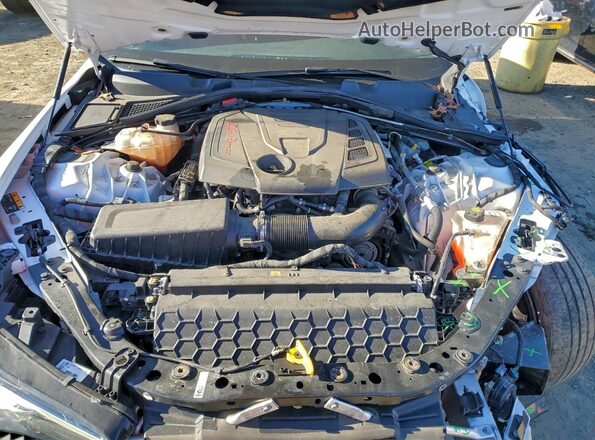 ZARFANBN3M7645483 2021 ALFA ROMEO GIULIA Белый Вид задней части салона