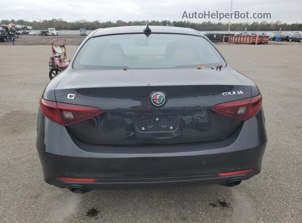 ZARFANBN3N7660809 2022 ALFA ROMEO GIULIA Black უკანა ხედი