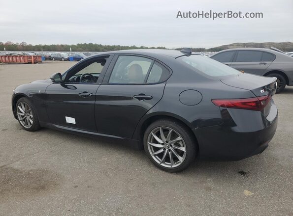 ZARFANBN3N7660809 2022 ALFA ROMEO GIULIA Black უკანა მარცხენა