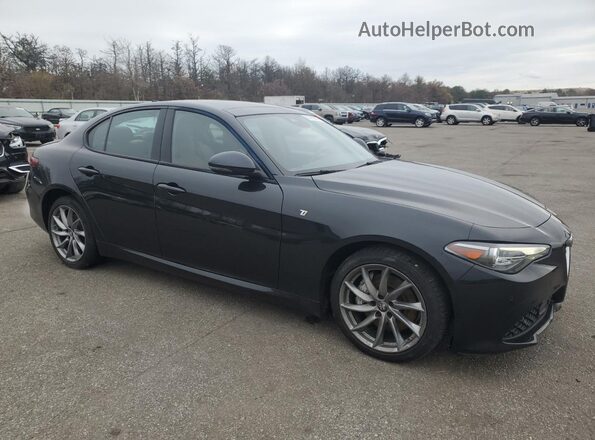 ZARFANBN3N7660809 2022 ALFA ROMEO GIULIA Black წინა მარჯვენა