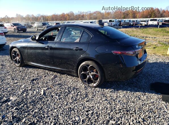 ZARFANBN8R7683086 2024 ALFA ROMEO GIULIA Black უკანა მარცხენა